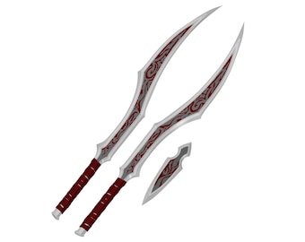 Katarina Assassin Props | Arcane | Welcome to Noxus | By Collins Creations 3D