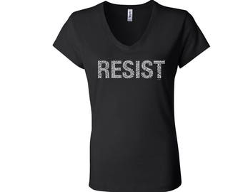 RESISTANCE Periodic Table Elements T-shirt adult Womens Sizes - Etsy