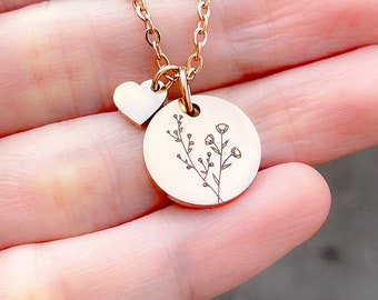 Personalized Miscarriage keepsake stillborn miscarriage gift for mom miscarriage necklace miscarriage remembrance Child loss remembrance