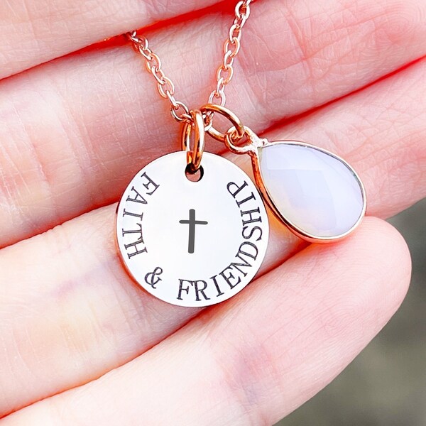 Sisters in christ necklace clearance