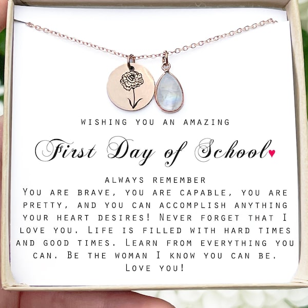 First Day of School Gift Back to School Gift 1st day of School Present Freshman College Gift High School Kindergarten Middle Preschool