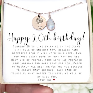 20th Birthday Gift for Her 20 Birthday Gift Ideas for Daughter Birthday Gift  for 20th Birthday Girl Twentieth Birthday Christmas Gifts 