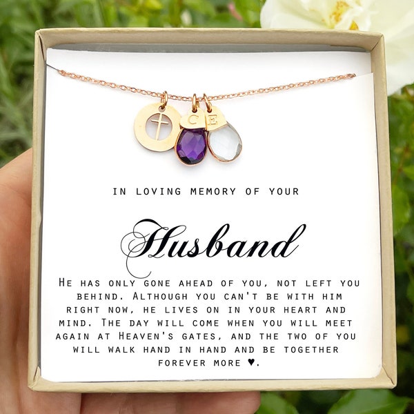 Loss of Husband Gift Memorial gift In Memory of Husband Sorry for your loss of Spouse loss of loved one condolence gift bereavement gift