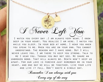 Sympathy Necklace Gift Father Remembrance Necklace Sorry for your loss condolence gift Sympathy Gift Loss of Father Gift Dad Memorial Gift