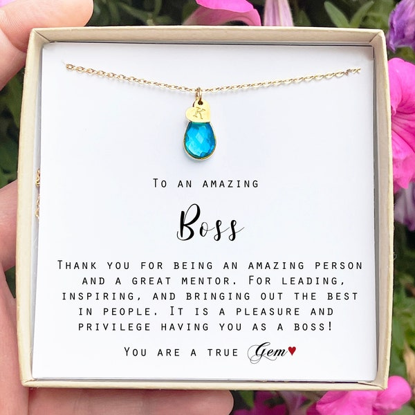 Personalized Christmas Gift for Boss Female Boss Gift Woman Manager Supervisor Gift Happy Boss's Day Gift Boss Birthday Gift Thank you Boss