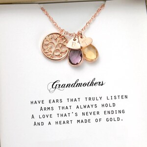 Floating Locket Mimi Hand Stamped Jewelry Mother/'s Day Gift My Blessings Necklace Personalized Grandma Jewelry Nana Grandma Necklace