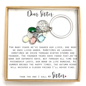 Keychain,key chain gift,personalize,Sisters Necklace,Sister Gift, Gift for Sister, Sister Birthday Gift, Big Sister Gift,  1 2 3 4 5 sisters