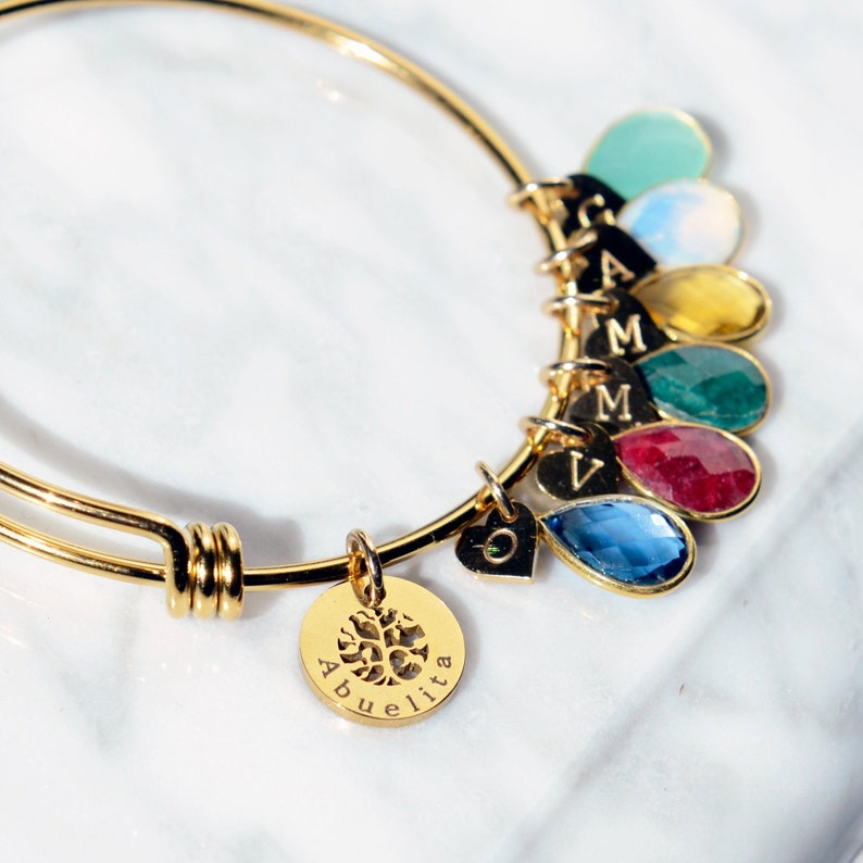 Abuelita Gifts Abuela Jewelry Gifts for Abuela tree of life bracelet bangle Abuela Gift Abuela Bracelet Necklace Spanish Grandma