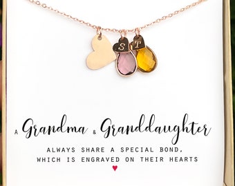 Granddaughter Jewelry Gift for Granddaughter Birthday Gift Christmas gifts for Granddaughter Necklace Gift from Grandmother Grandma Nana