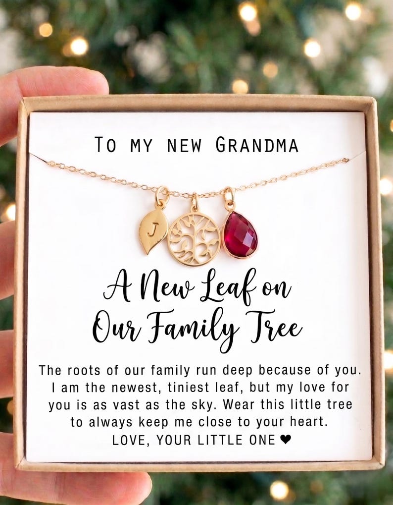 First Time Grandma Baby Announcement Grandparent, New Grandma Gift, Promoted to Grandma Pregnancy Reveal Gift for New Grandmother Gift image 1