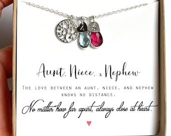 Christmas Gift  for Aunt Gift for Auntie Aunt Necklace Gift Aunt Jewelry for Aunt Birthday Gift Aunt Meaningful Gift Christmas gifts for her