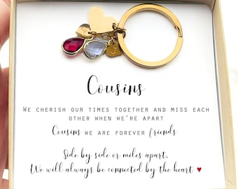 Personalized Gift for Cousin Birthday Gift for Cousin  Cousin Gift Woman mothers day gift for her Cousin Necklace Gift Cousin Jewelry W-FAM