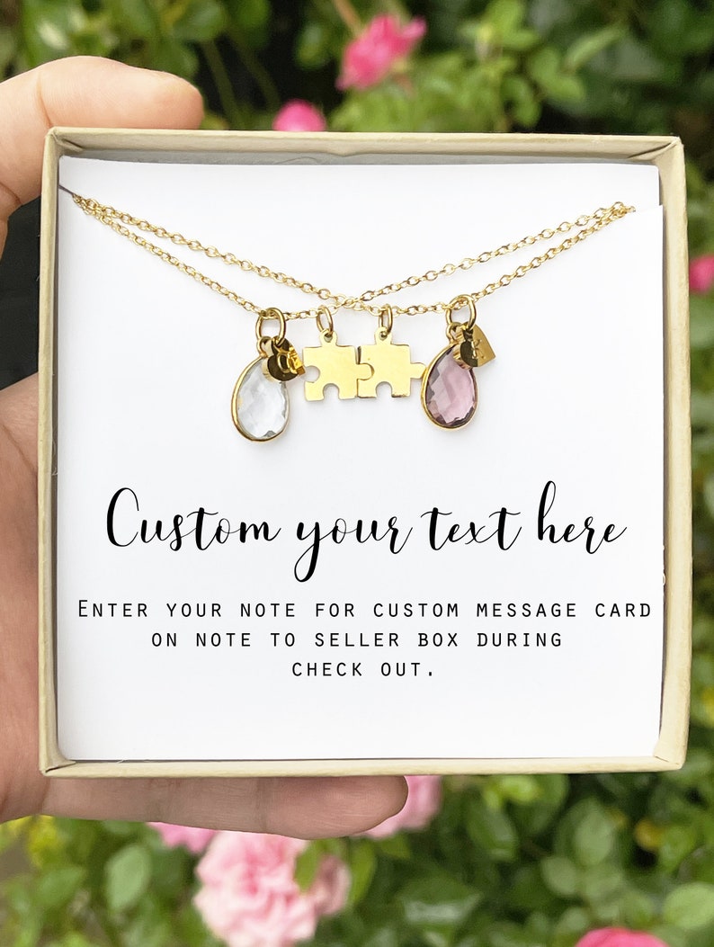 Mother's day gift Autism Mama Puzzle Necklace Autism Awareness Gift Awareness Diagnosis Special Needs Gift Jewelry Autism Support Gift image 12