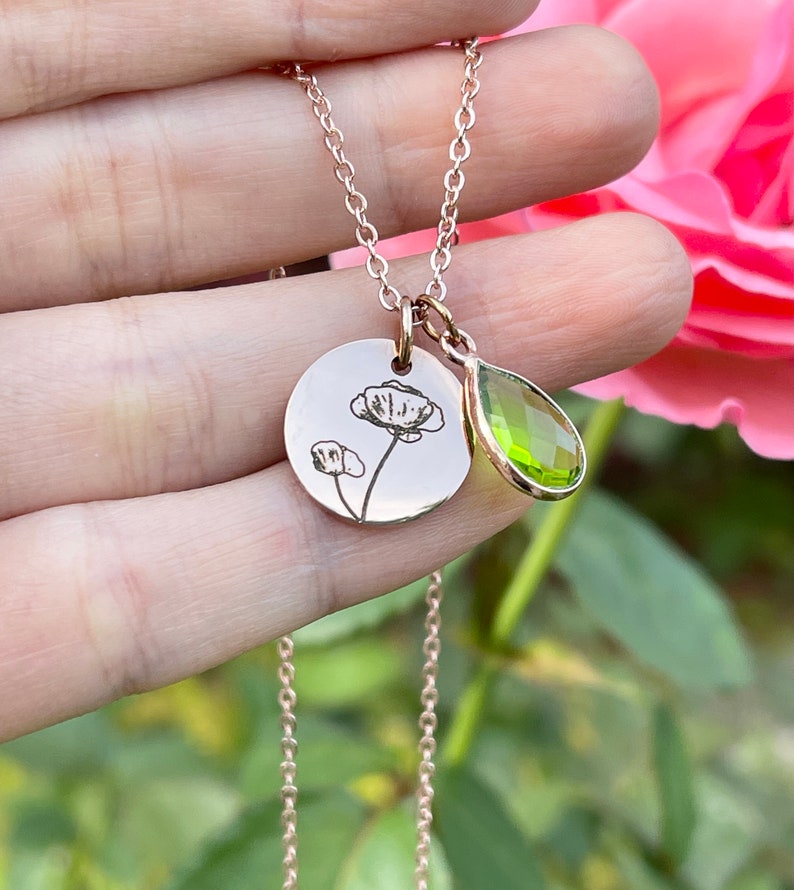 Flower Girl Proposal Thank You Flower Girl Necklace Gift Card Etsy