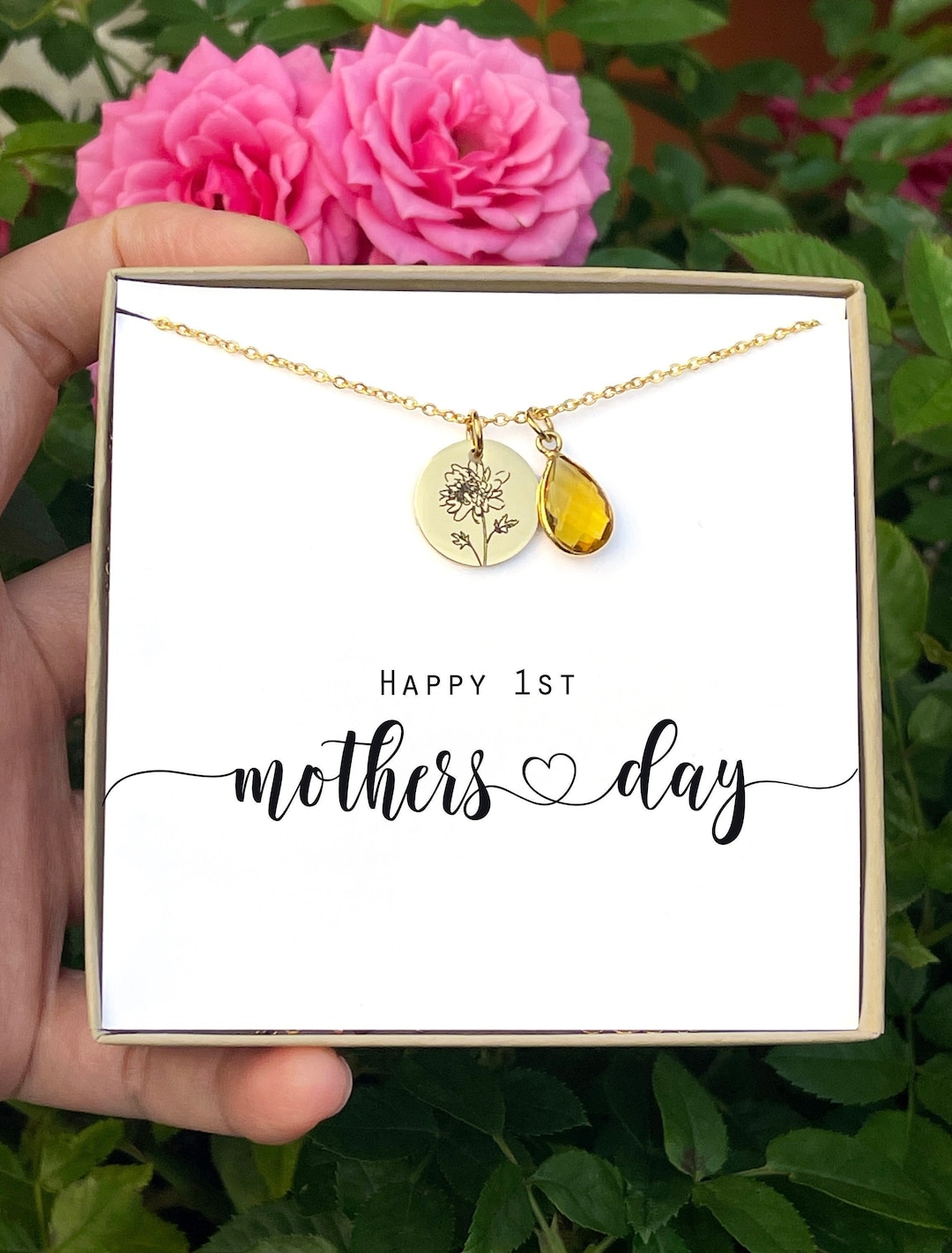 Personalize Gift Happy 1st Mothers Day Gift for First Time Mom Gift