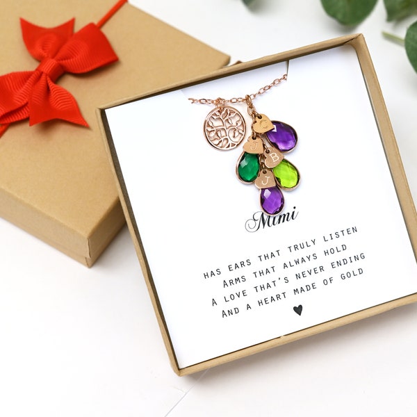 tree of life necklace,  birthstone family tree necklace,  family tree bracelet,  birthstone necklace,family tree necklace with birthstones,