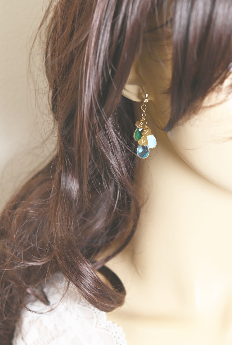 Sister in Law Gift Birthstone earrings,Bonus Sister Gift family birthstone jewelry,Christmas,sisters,daughter in law,daughter in law gift