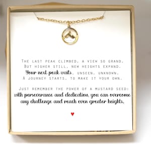 Graduation gift for her daughter niece friend sister necklace gift for woman graduate collage high school master degree graduations -mustard