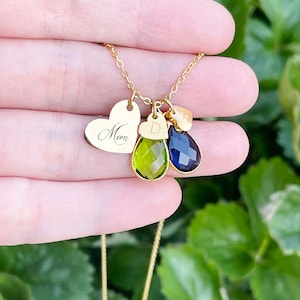 Personalized gift gifts mom bracelet mothers day gift Jewelry Gift for mom birthstone bracelet birthday gift necklace mom gift for her M1