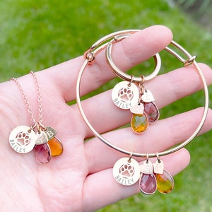 Rainbow Bridge Dog Necklace Loss of Dog Cat Memorial Jewelry Cat Dog ...