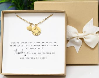 Personalized Teacher Gifts Teacher Appreciation Gifts Personalized Gifts for Teacher Teacher Thank  teacher appreciation day apple charm