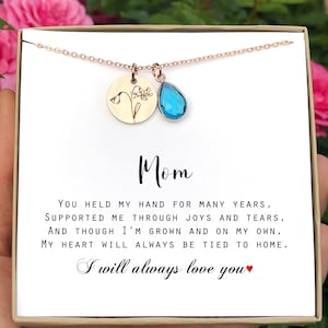 To My Mother on My Wedding Day Bride Mom Gift for Mother of The Bride Gift from Bride Gift form Daughter Pearl Necklace Gift Wedding Jewelry