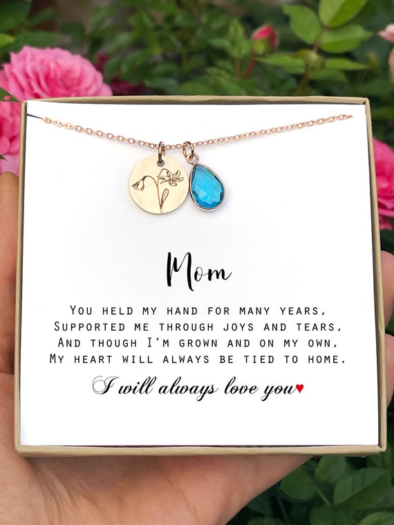 To My Mother on My Wedding Day Bride Mom Gift for Mother of The Bride Gift  from Bride Gift form Daughter Pearl Necklace Gift Wedding Jewelry