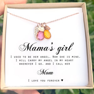 MAMA &#39; girl Loss of Mother memorial Gifts Loss of Mother gift Grief Gift Sympathy Mom remembrance Necklace Memorial Mom Gift Condolence Gift