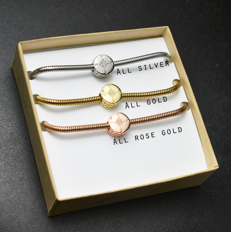 50TH Compass bracelet,gift for your best friend,sister,niece cousin,16 birthday,20 birthday,25 birthday,30th birthday,40