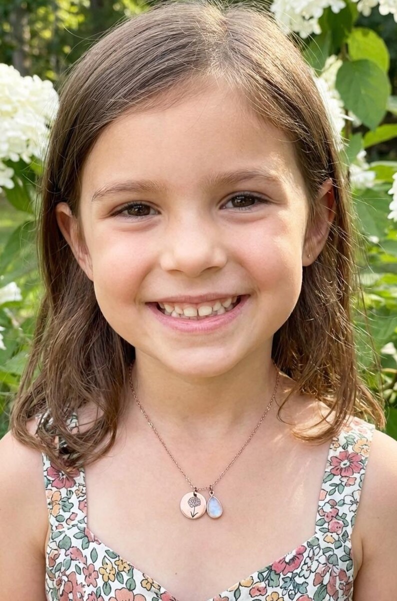 4th birthday girl 4th birthday gift for kid Fourth Birthday Necklace Gift for 4 year old girl 4th Golden Birthday Happy 4th Golden kid TH image 2