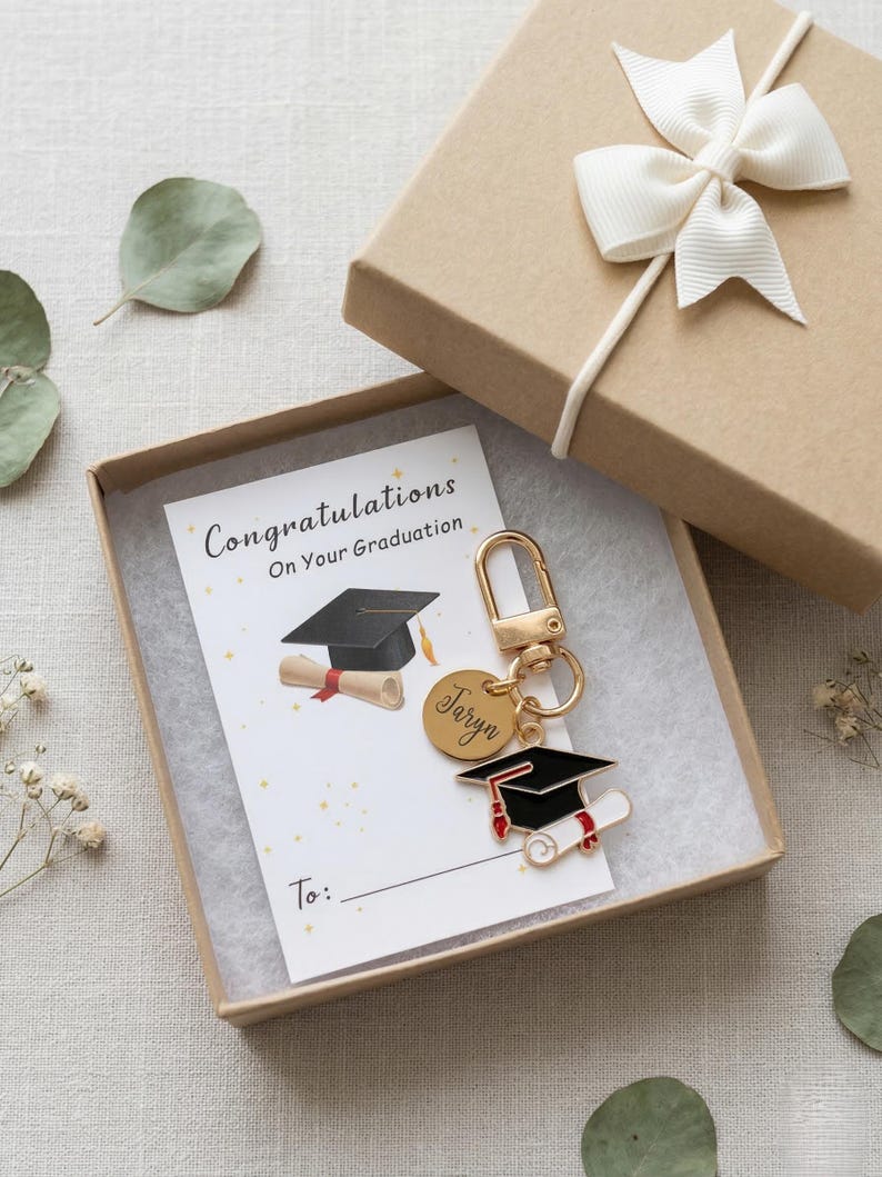 Graduation Gift , Personalized Keychain Custom Name Engraving - Etsy