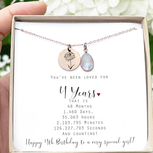 4th birthday girl Happy 4th birthday gift for kid Fourth Birthday Necklace Gift for 4 year old girl 4th Golden Birthday Happy 4th Golden kid