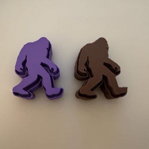 3D Printed Fidget Clicker Sasquatch