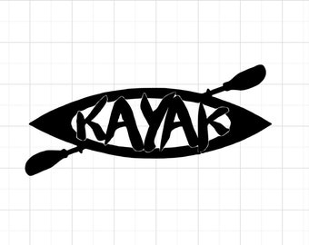 Kayak Vinyl Decal