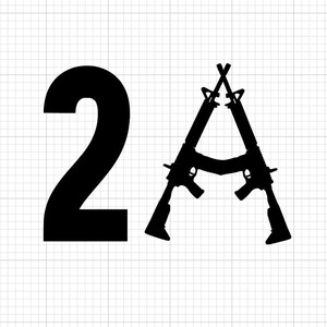 2A Rifle Decal