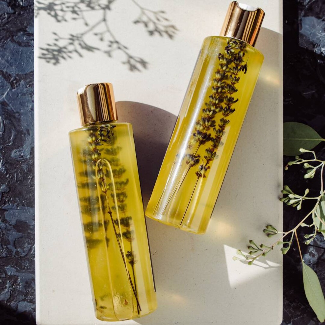 Lavender Sandalwood Body & Massage Oil - Etsy