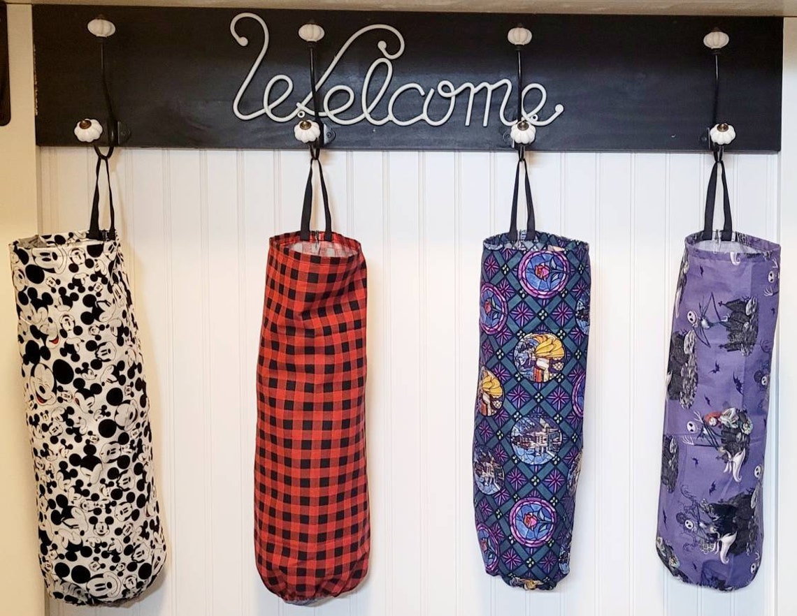 Plastic Bag Holder Plastic Bag Storage Container Plastic Bag Etsy