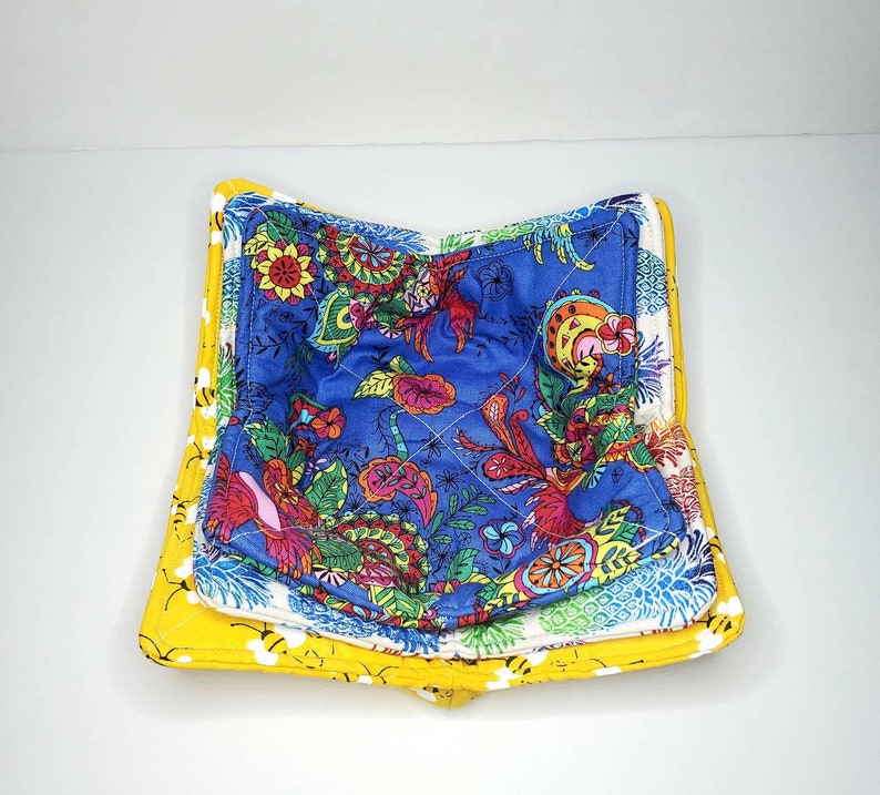 Choose Your Own Bowl Cozy One Customized Fabric Bowl image 2