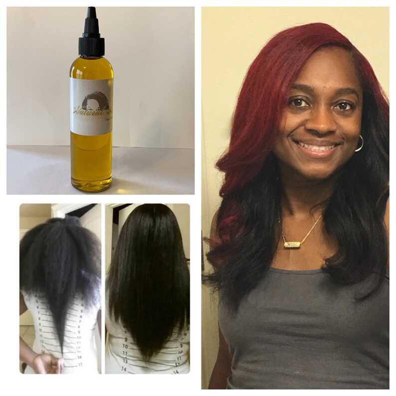 Hair Growth Oil Stimulating Thickening All Natural 8oz Etsy