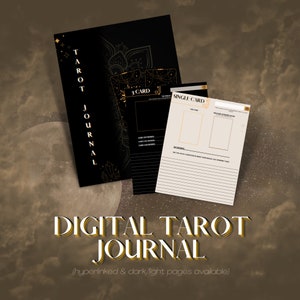 Digital Journal for Tarot | GoodNotes, iPad, Notability, PDF Compatible