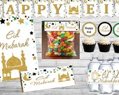 Eid Party Decorations| Gold Eid pary| Eid Decor| Eid Banner| Eid Printables| Ramadan Decorations | Eid Party prints | Eid decor kit Il_170x135