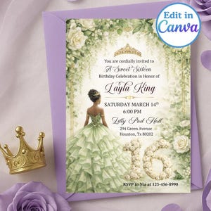 Tiana Sweet 16 - Etsy