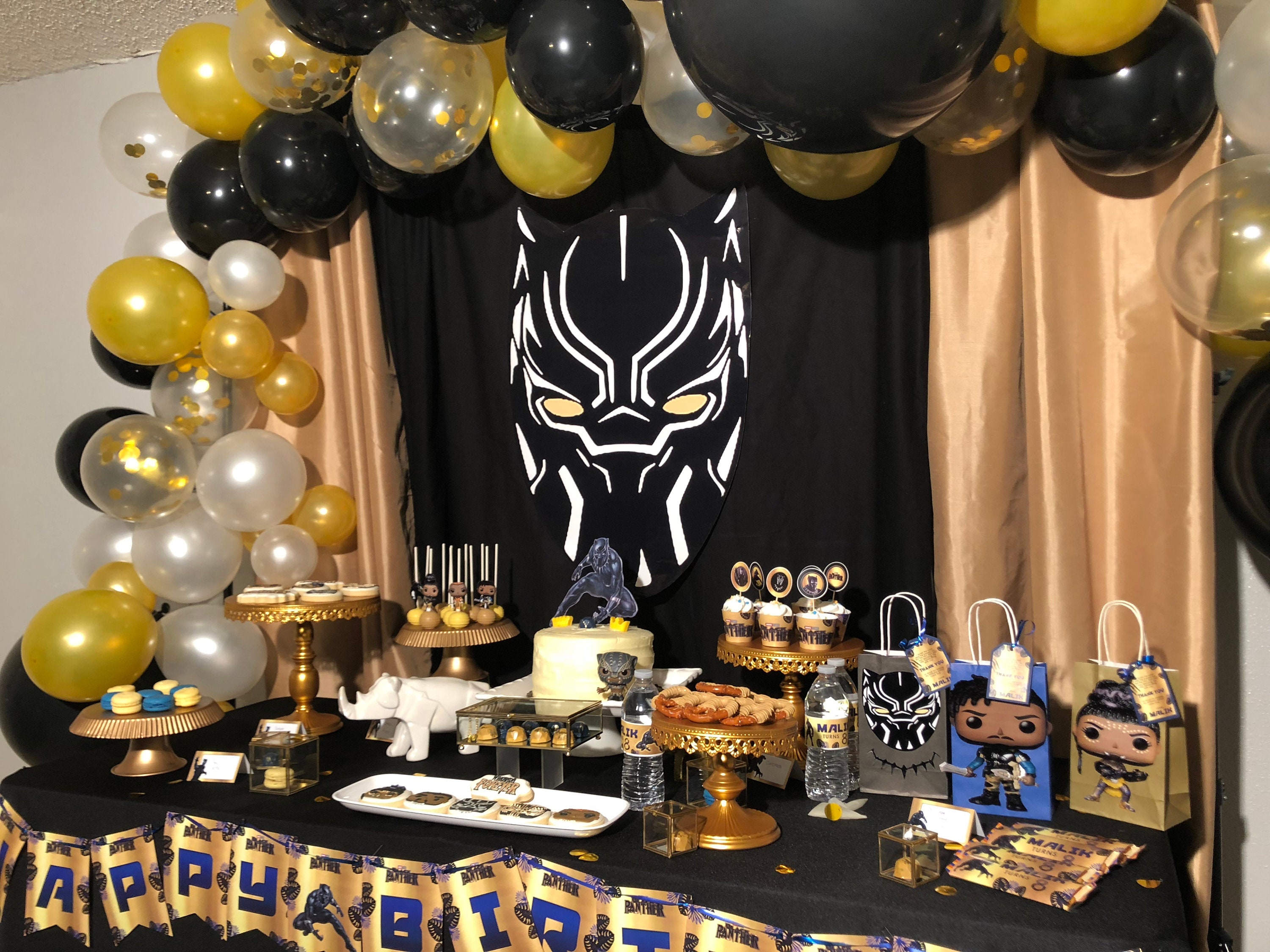 12 Awesome Black Panther Birthday Party Supplies