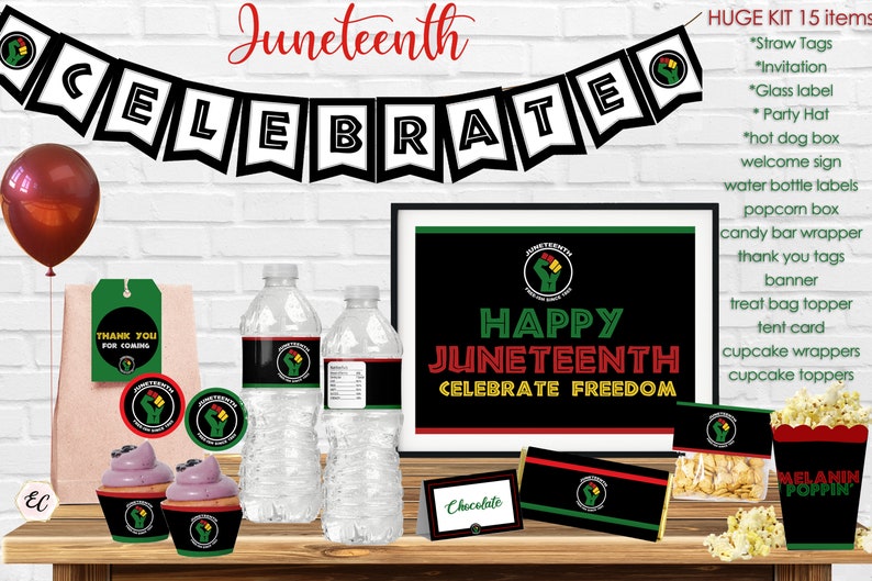 Party Supplies Kit, Black Lives Matter ,