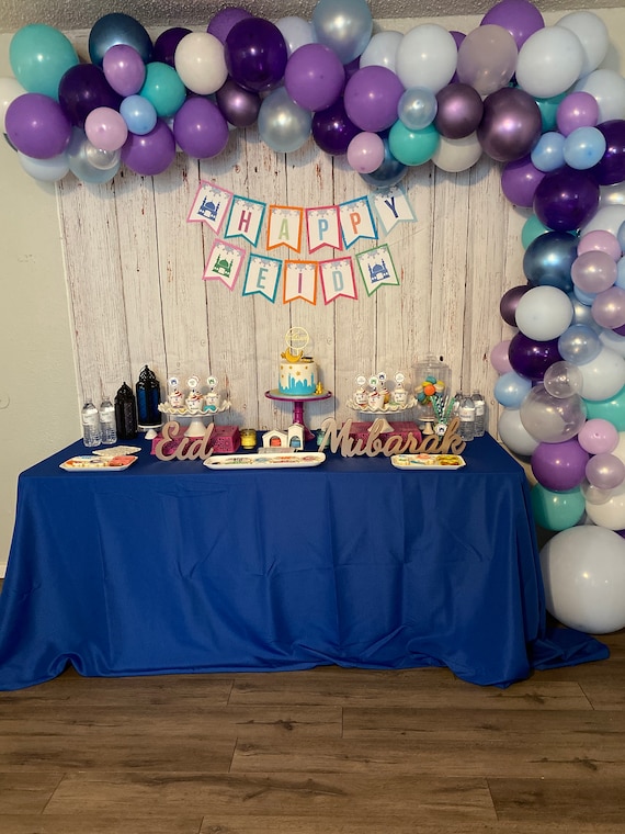 EID Banner Eid Decor Eid Party Decorations Eid DIY Printables