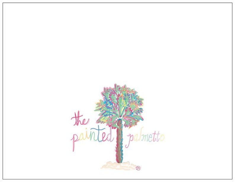 Pink Summer Things Rose Ice Cream Sandals Flamingo Notecards Stationery Thank You Notes