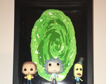 Rick and morty portal signet best sale ring