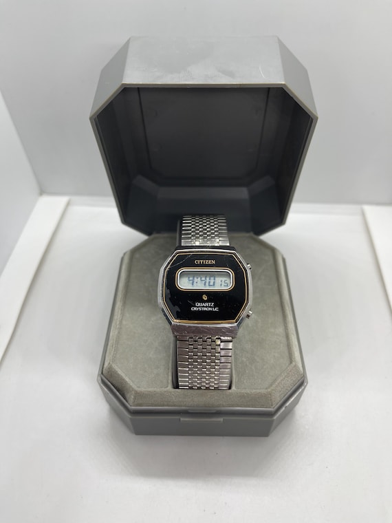 Time Citizen Crystron Citizen Crystron Dual Time Chronograpf TA