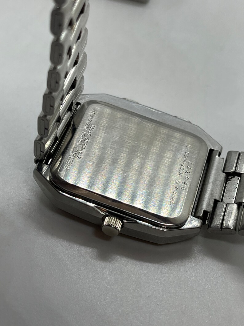 Seiko Quartz H357505B James Bond Alarm/chrono Ana Digi Vintage Mens Wristwatch Etsy