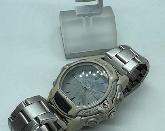 Vintage Casio ABX-23 M2358 Data Bank World Time Japan WR100 Wrist
